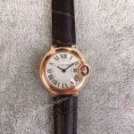 Cartier Ballon Bleu De Rose Gold Ladies Replica Watch